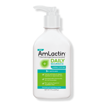 Amlactin DAILY NOURISH 5% EXFOLIATING+HYDRATING AHA LOTION 225G