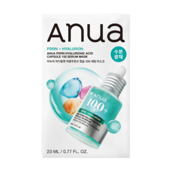 Anua PDRN + HYALURONIC ACID CAPSULE 100 SERUM MASK 23ML