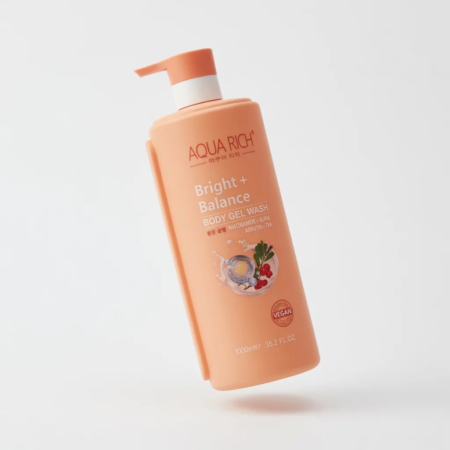 Aqua Rich BRIGHT + BALANCE BODY GEL WASH NIACINAMIDE + ALPHA ARBUTIN + TXA 1000ML