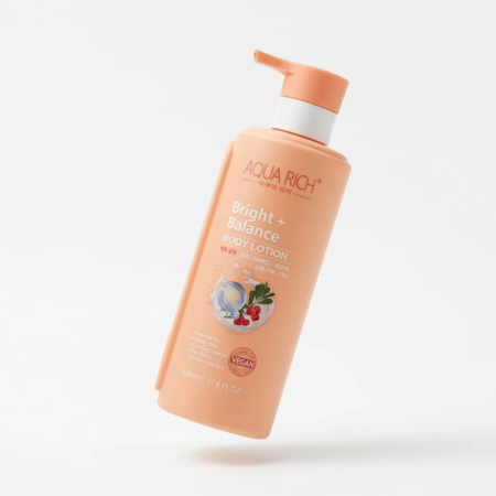 Aqua Rich BRIGHT + BALANCE BODY LOTION NIACINAMIDE + ALPHA ARBUTIN+TXA 500ML