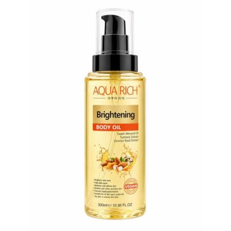 Aqua Rich BRIGHTENING BODY OIL 300ml VEGAN