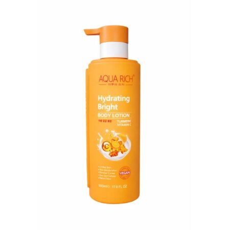 Aqua Rich HYDRATING BRIGHT BODY LOTION (TURMERIC + VITAMIN C) 500ML