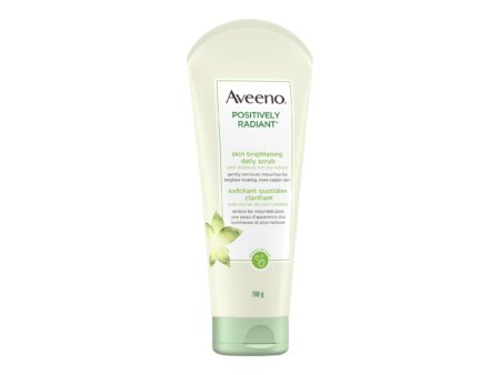 Aveeno POSITIVELY RADIANT SKIN BRIGHTENING DAILY SCRUB 198G