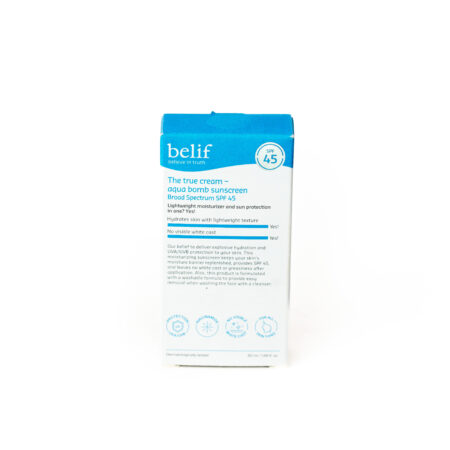 Belif THE TRUE CREAM - AQUA BOMB SUNSCREEN SPF 45 50ML