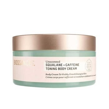 Biossance UNSCENTED SQUALANE + CAFFEINE TONING BODY CREAM 200ML