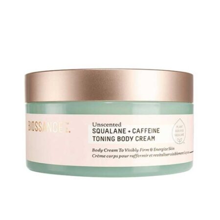 Biossance UNSCENTED SQUALANE + CAFFEINE TONING BODY CREAM 200ML