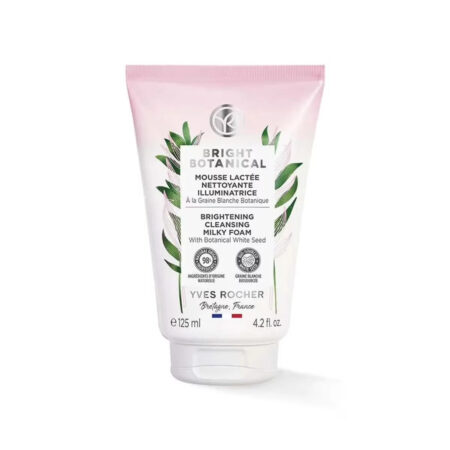 Yves Rocher BRIGHT BOTANICAL BRIGHTENING CLEANSING MILKY FOAM 125ML