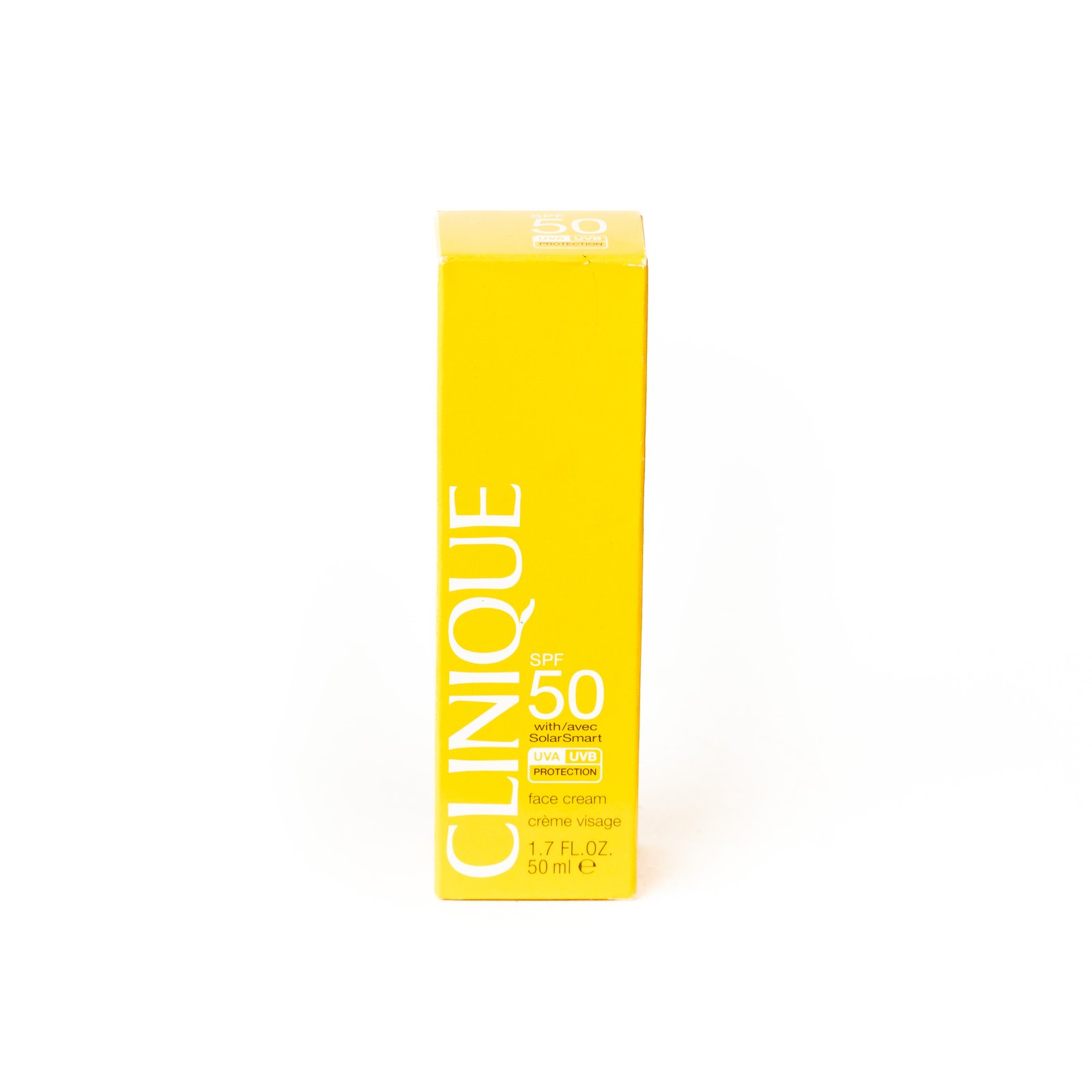 Clinique SPF 50 WITH SOLAR SMART UVA UVB PROTECTION FACE CREAM 50ML
