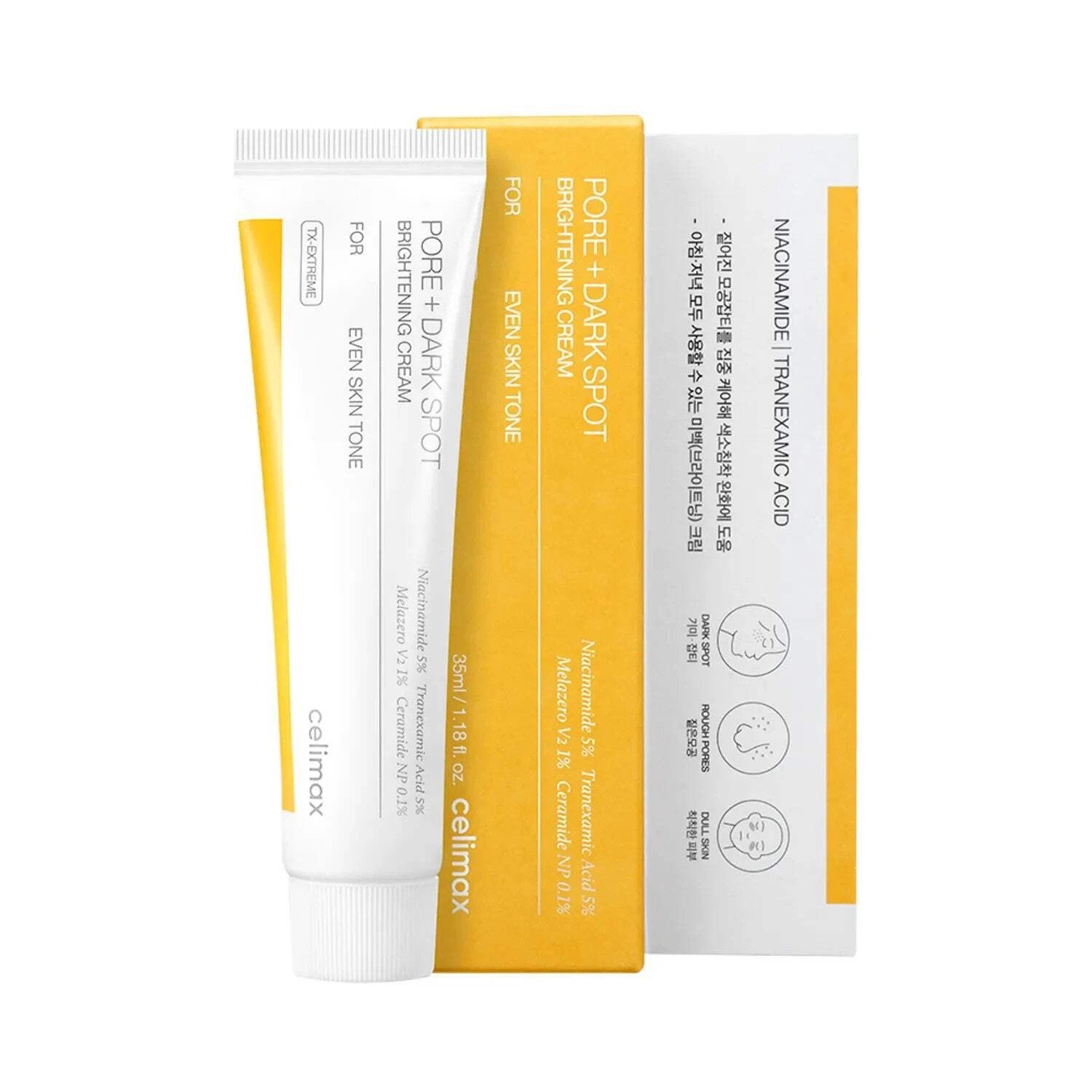 Celimax PORE + DARKSPOT BRIGHTENING CREAM 35ML