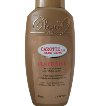 Cloud 9 Paris CARROT OIL & ALOE VERA MULTIVITAMIN LIGHTENING LOTION 500ML
