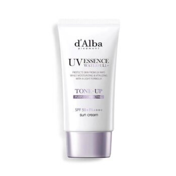 D'Alba UV ESSENCE WATERFULL TONE UP PINK CORRECTING SPF 50+ SUN CREAM