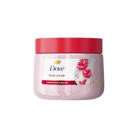 Dove BODY SCRUB Crushed cherries & chia milk 425g
