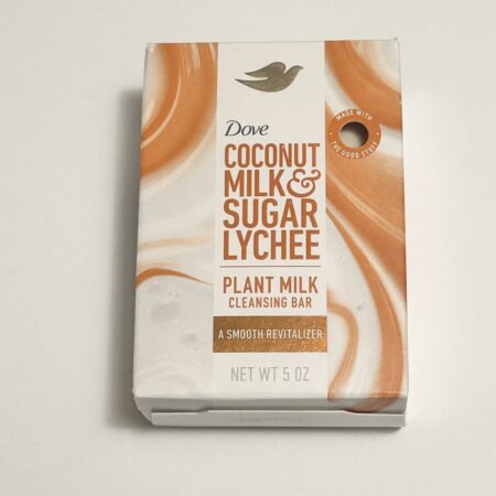 Dove COCONUT MILK & SUGAR LYCHEE Bar SOAP 5oz
