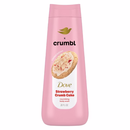 Dove STRAWBERRY CRUMB CAKE body wash 20oz