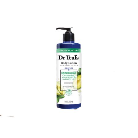 Dr Teal’s BODY LOTION GLOW & HYDRATE CERAMIDES AVOCADO OIL & ESSENTIAL OIL 532ML