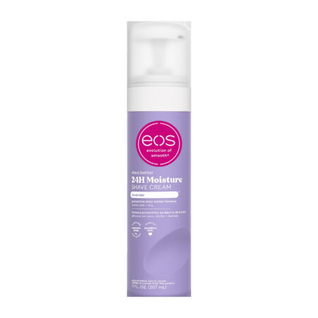 Eos SHEA BUTTER 24H MOISTURE SHAVE CREAM LAVENDER 207ML
