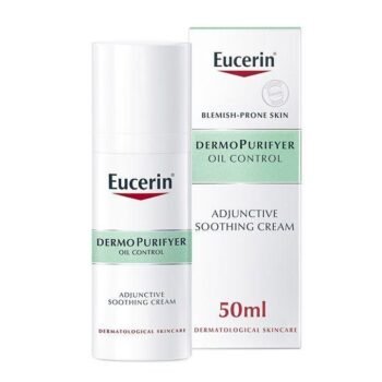 Eucerin DERMO PURIFYER OIL CONTROL ADJUNCTIVE SOOTHING CREAM 30ML
