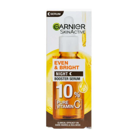 Garnier EVEN & BRIGHT NIGHT BOOSTER SERUM 30ML