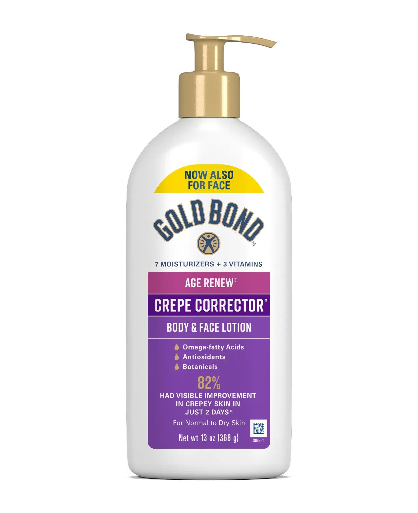 Gold Bond AGE RENEW CREPE CORRECTOR BODY LOTION 368G