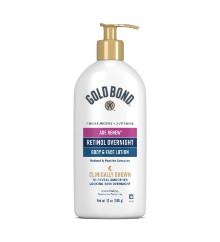Gold Bond AGE RENEW RETINOL OVERNIGHT BODY & FACE LOTION 368ML