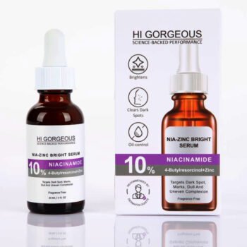 Hi Gorgeous NIA-ZINC BRIGHT SERUM 30ML
