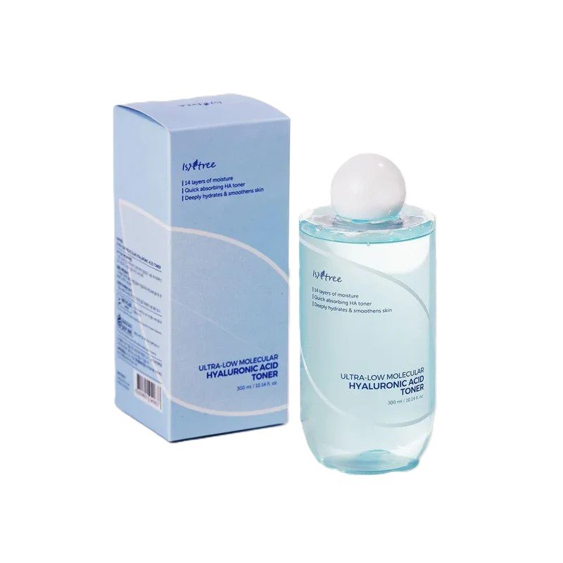Isntree ULTRA-LOW MOLECULAR HYALURONIC ACID TONER 300ML