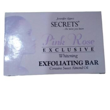 Jennifer Lopez Secrets PINK ROSE EXCLUSIVE WHITENING EXFOLIATING BAR 200G