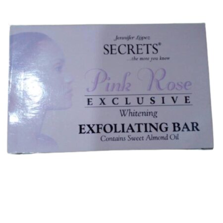 Jennifer Lopez Secrets PINK ROSE EXCLUSIVE WHITENING EXFOLIATING BAR 200G