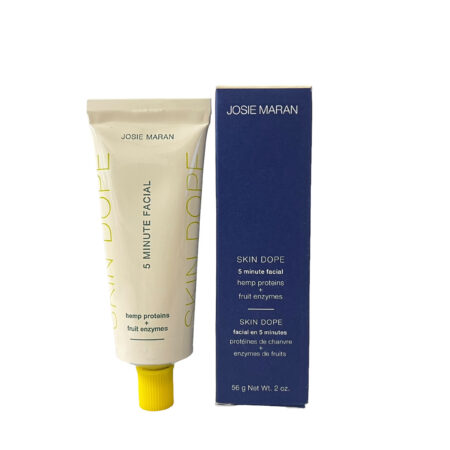 Josie Maran SKIN DOPE 5 MINUTE FACIAL, HEMP PROTEIN & FRUIT ENZYMES