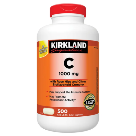 Kirkland SIGNATURE C 1000MG WITH ROSE HIPS AND CITRUS BIOFLAVONOID COMPLEX