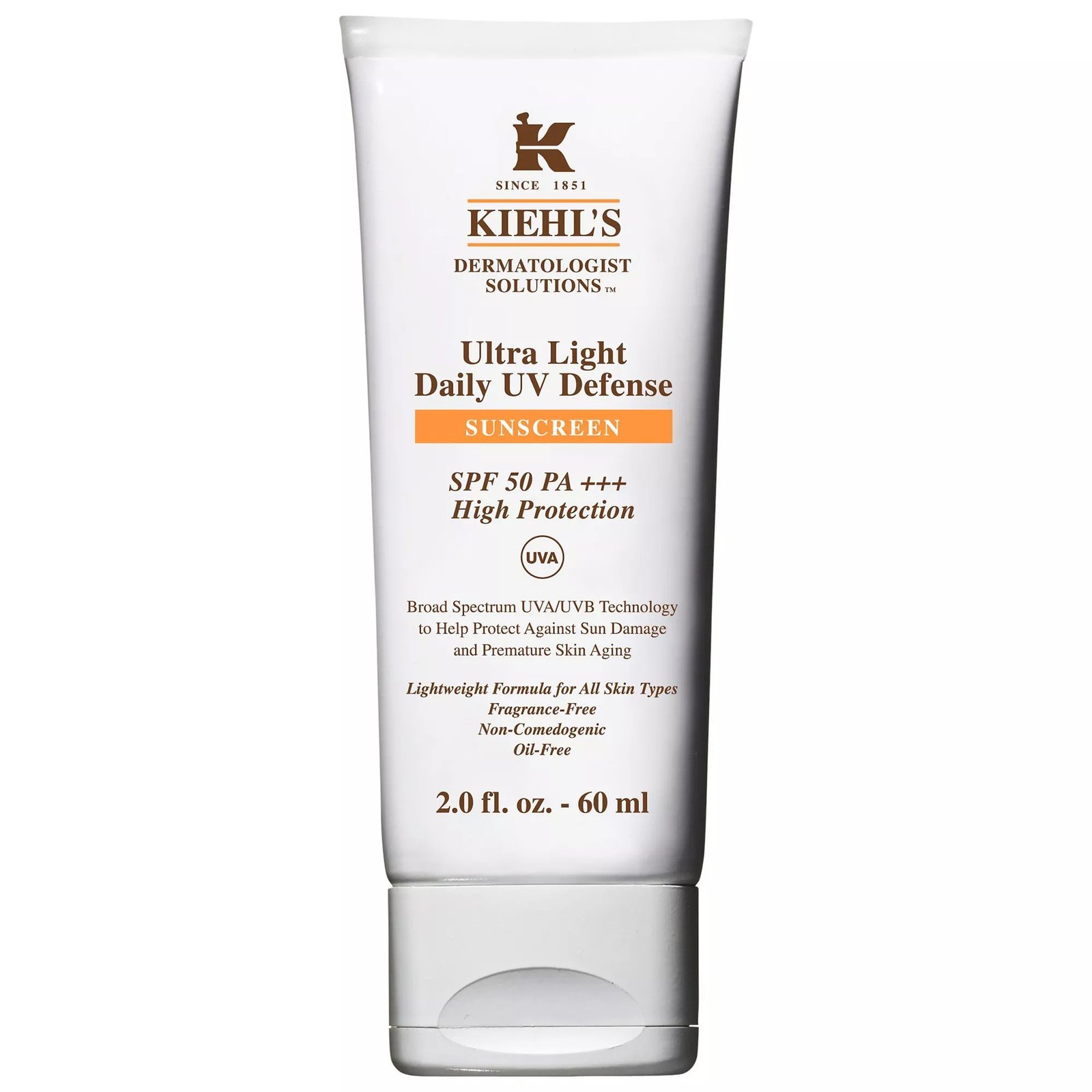 Kiehl'S ULTRA-LIGHT DAILY UV DEFENSE SPF 50+ 60ML