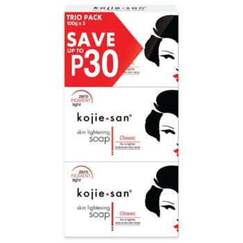 Kojie San SKIN LIGHTENING SOAP TRIO PACK 100G X 3