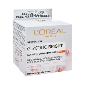 L'Oréal GLYCOLIC BRIGHT GLOWING CREAM DAY WITH SPF 17