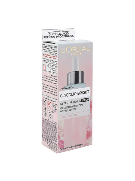 L'Oréal GLYCOLIC BRIGHT INSTANT GLOWING SERUM 30ML