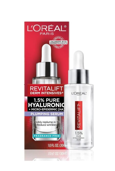 L'Oréal REVITALIFT DERM INTENSIVES 1.5% PURE HYALURONIC ACID SERUM 30ML