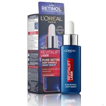 L'Oréal REVITALIFT LASER PURE RETINOL DEEP WRINKLE NIGHT SERUM 30ML