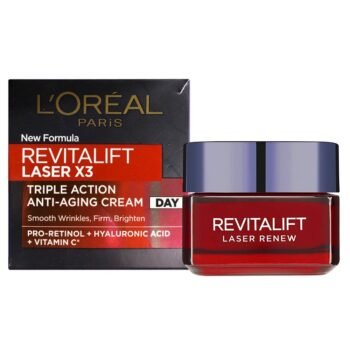 L'Oréal REVITALIFT LASER TRIPLE ACTION ANTI AGEING DAY CREAM 50ML