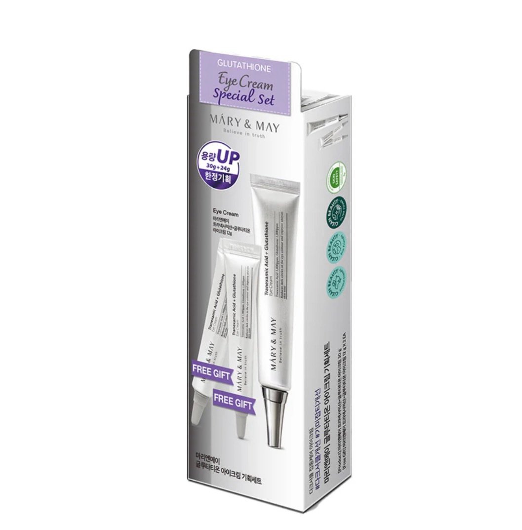 Mary & May GLUTATHIONE EYE CREAM SPECIAL SET 30G + 24G