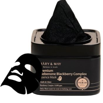 Mary & May PREMIUM IDEBENONE BLACKBERRY COMPLEX ESSENCE MASK