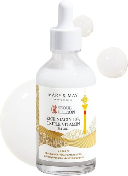 Mary & May RICE NIACIN 10% TRIPLE VITAMIN SERUM 80ML