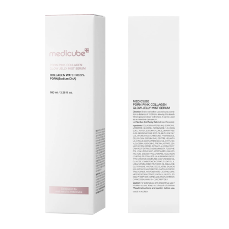 Medicube PDRN PINK COLLAGEN GLOW JELLY MIST SERUM 100ML