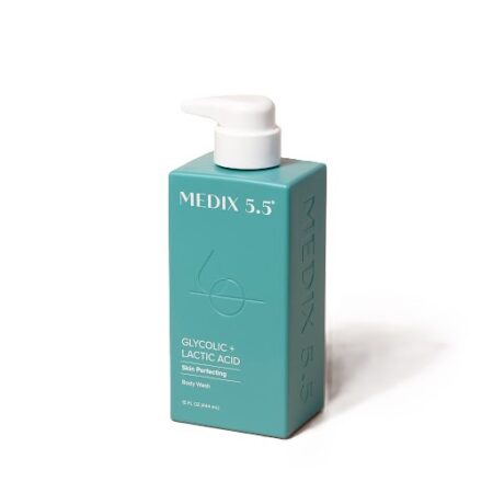 Medix 5.5 GLYCOLIC + LACTIC ACID SKIN PERFECTING BODY WASH 89ML, 444ML