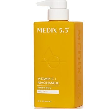 Medix 5.5 VITAMIN C + NIACINAMIDE RADIANT GLOW BODY WASH 444ML