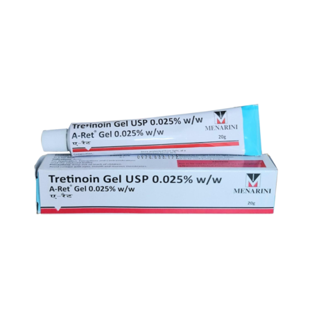Menarini TRETINOIN GEL USP 0.025% 20G