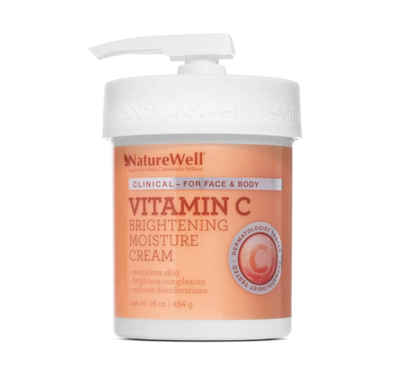 Naturewell VITAMIN C BRIGHTENING MOISTURE CREAM 454g