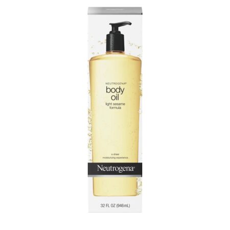Neutrogena BODY OIL LIGHT SESAME FORMULA 946ML