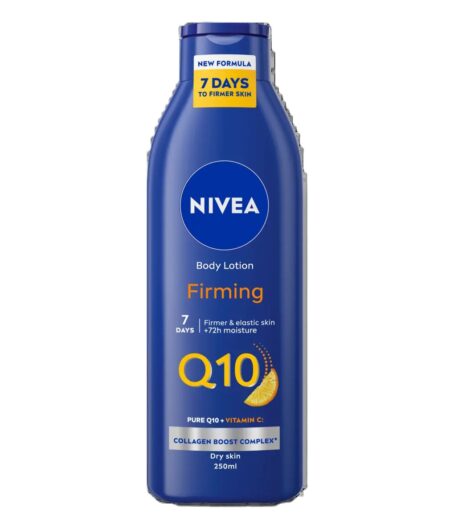 Nivea FIRMING BODY LOTION 99.5% PURE Q10 + VITAMIN C COLLAGEN BOOST COMPLEX 400ML