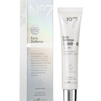 No7 EARLY DEFENCE GLOW ACTIVATING SERUM 30ML