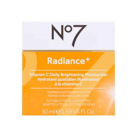 No7 RADIANCE + VITAMIN C DAILY BRIGHTENING MOISTURIZER 50ML