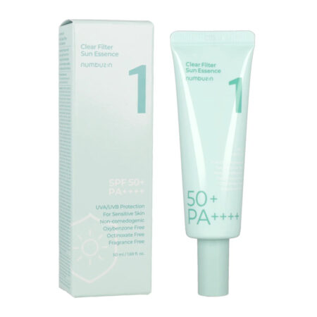 Numbuzin NO. 1 CLEAR FILTER SUN ESSENCE CICA+HYALURONIC ACID 50ML